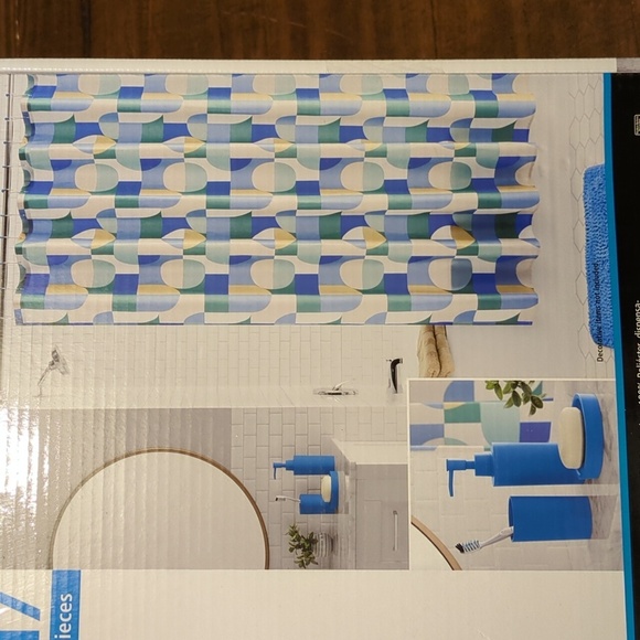 Bath Set, 17 Pieces by Mainstays - Picture 1 of 13